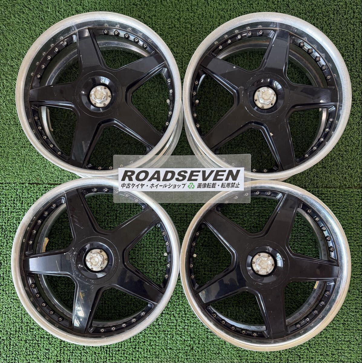 ◆Racing Hart TYPE-CX◆19x7.5J/8J +40 PCD100/114.3(4H) 114.3(5H)  диаметр центрального отверстия  : около 73mm  4 штуки Set  подержанный товар  аллюминий  ◆ доставка бесплатно ( частично  район      исключать  )