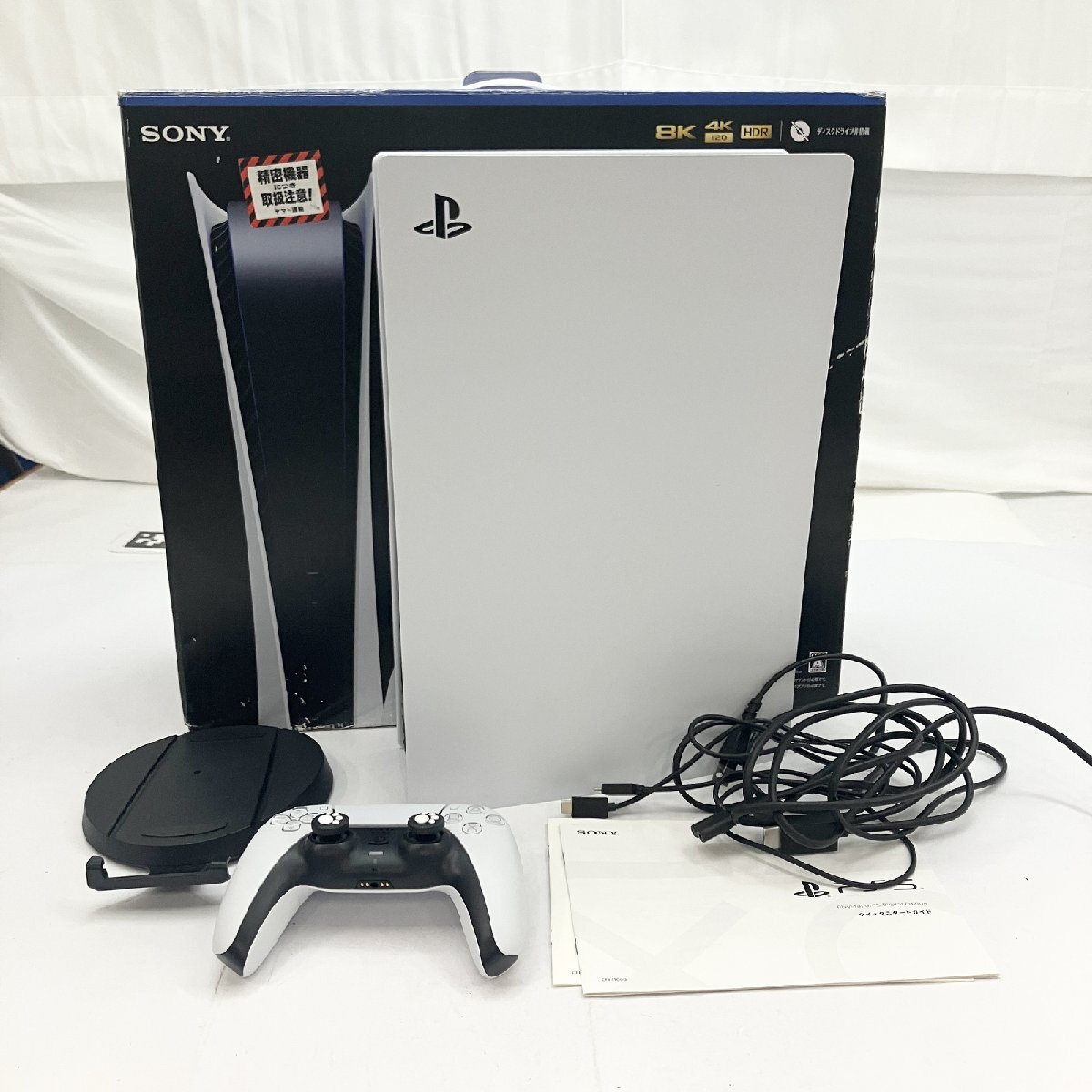 ☆  диск  drive  ... оснащен  PlayStation 5 PS5 ...  цифровая   выпуск   белый   включение питания OK  товар в состоянии "как есть"   продаю как нерабочий