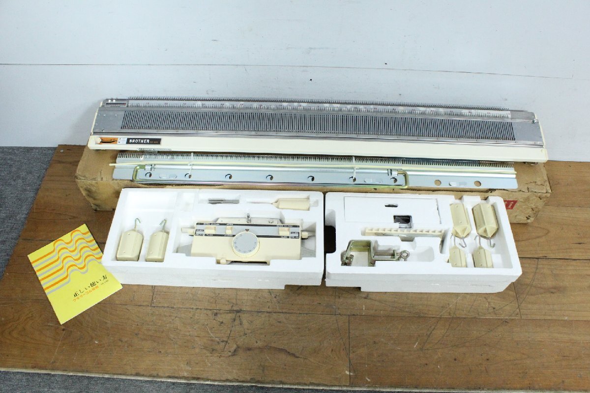 ☆【3H1021-19】 brother  brother   резиновый  вязальная машинка  KR830 KR-830  продаю как нерабочий