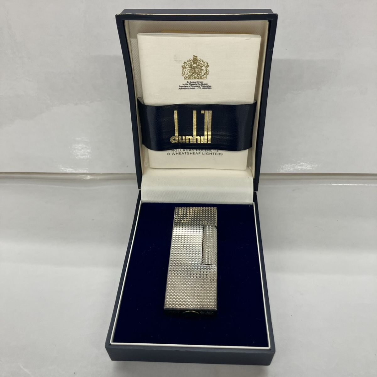 I237-F7-1743▲ dunhill  Dunhill   роликовый ... газ ... US RE 24163 PATENTED ... ... узор  ... FC