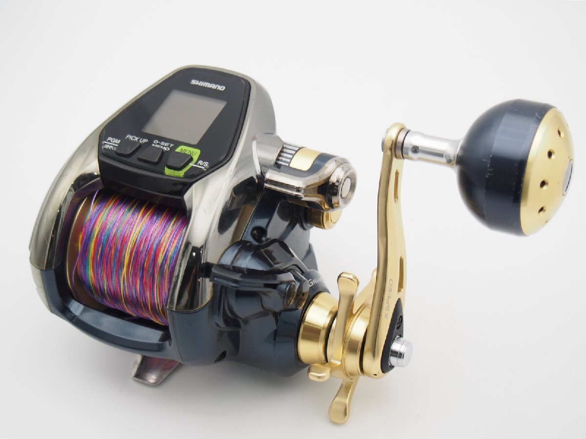 ○ SHIMANO  simano   электрический  катушка  Beast Master 3000XS GIGAMAX ... звезда    на работоспособность не проверялось