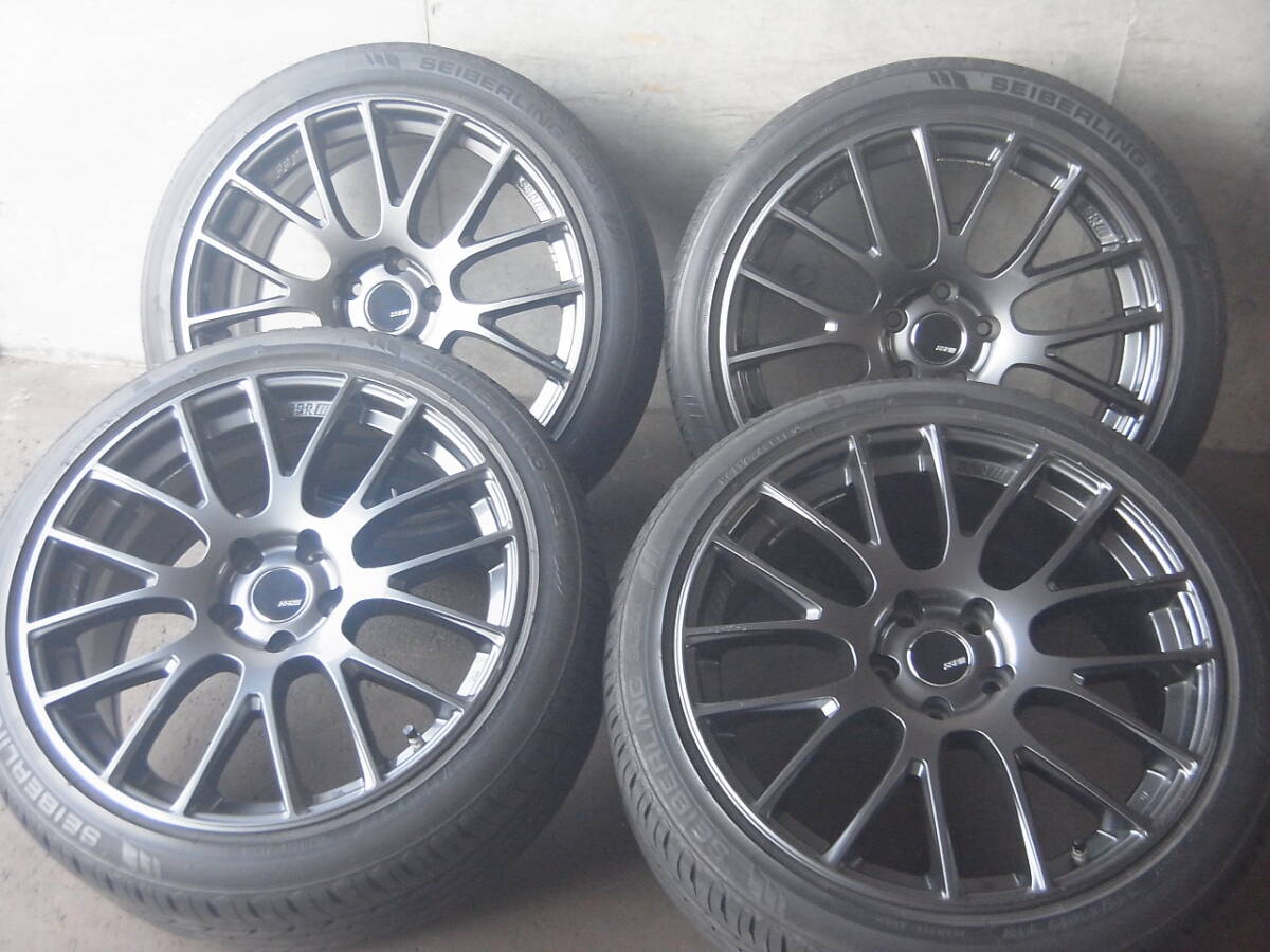 Lexus LEXUS★TANABE SSR GTV04 19 дюймов 8.5J PCD114.3- 5H IN45★ Brigestone  ... кольцо  SL201 245/40R19 98W★ 4 штуки SET