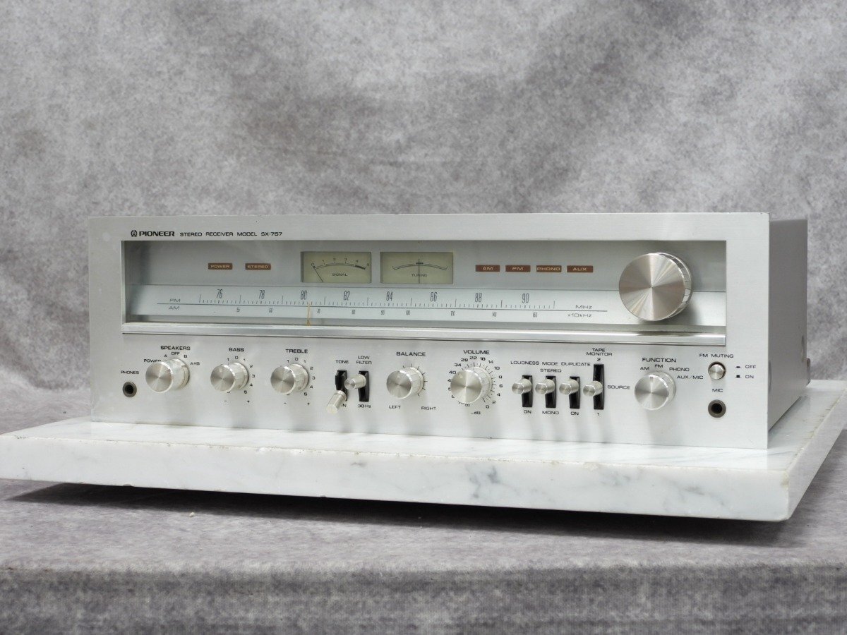 【D】Pioneer SX-757  стерео  приемник   Pioner  3348348