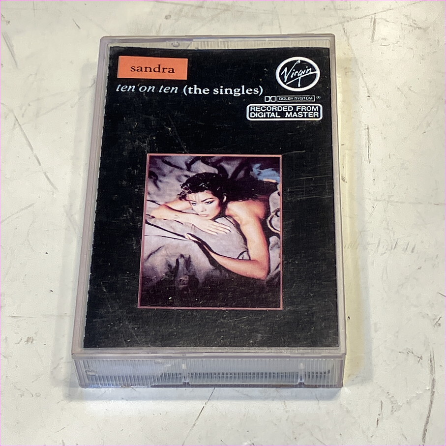 ★SANDRA★Ten On Ten(The Singles)★...★BEST★★★... просмотр и прослушивание ★ кассета  лента  ★bzaif★MAJ0724-350★507