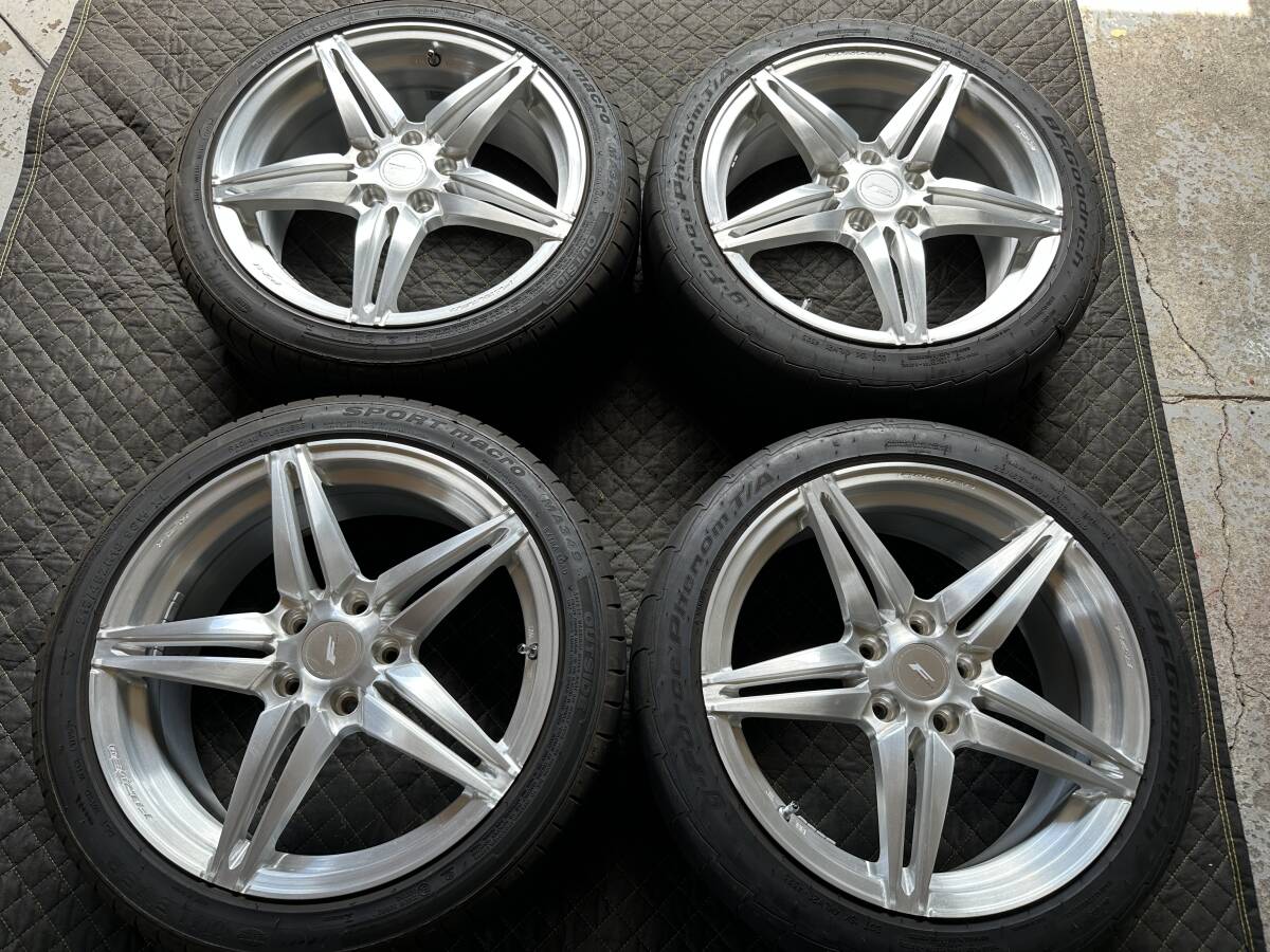 подержанный товар 　 кованный  FORGED　WEDS　 FZ-3　215/45ZR18　18×7.5J　114.3-5 отверстие 　IN:48　90 кузов  Noah / Voxy   и т.д. 　 цвет ：...　 4-мя посылками