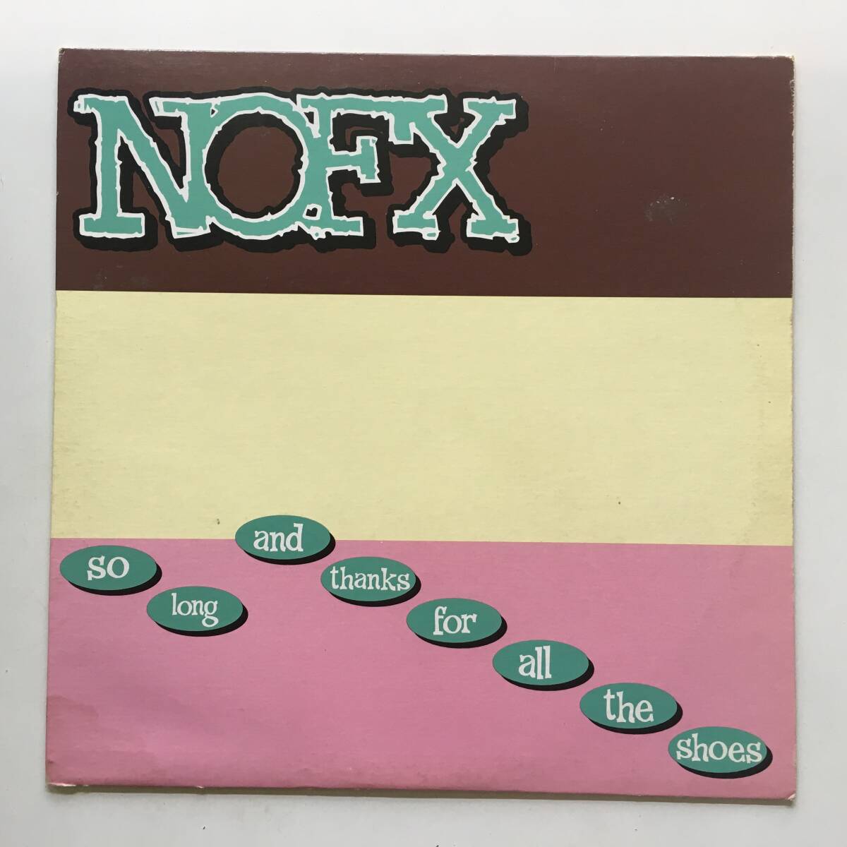 2667●NOFX So Long And Thanks For All The Shoes / Epitaph 86518-1 / ... / 12inch LP  аналоговый  пластинка
