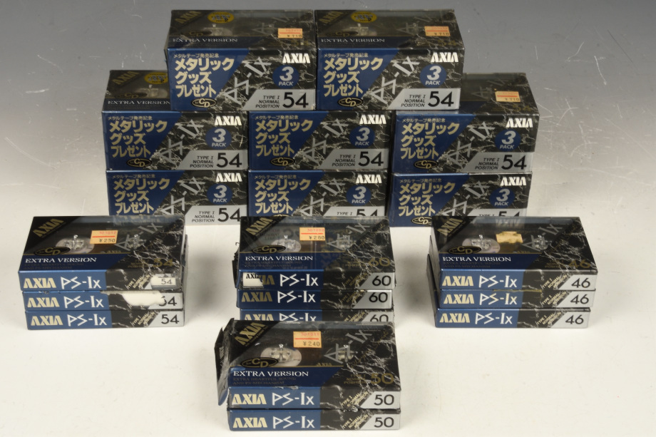 【WA】 неиспользуемый   нераспечатанный  кассета  лента   35 шт.   вместе  AXIA ... PS-1X 46 50 54 60  обычный  позиция  NORMAL  товар в состоянии "как есть"