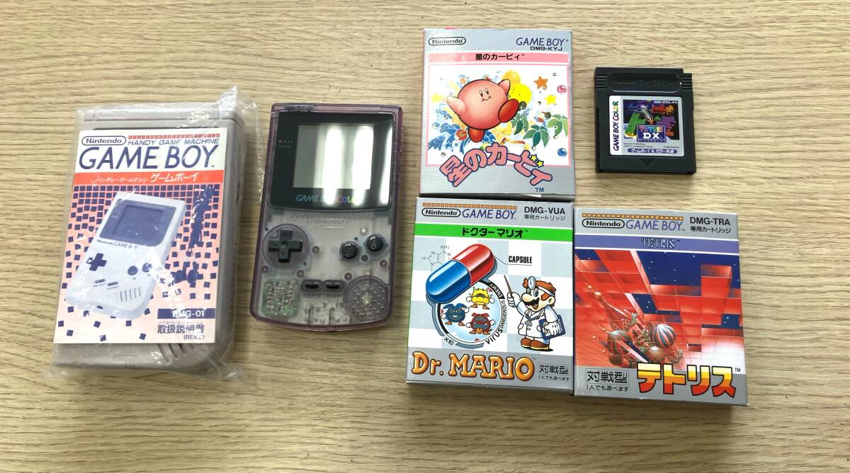 #1349A GAMEBOY  Game boy  цвет  CGB-001  Game boy DMG-01  мягкий  разные   проверено на работоспособность