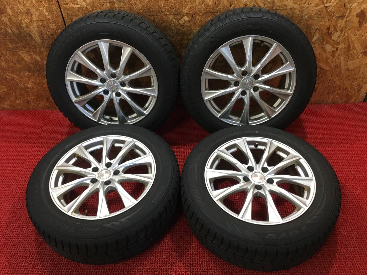 Weds JOKER 18 дюймов  18×7.5J OFF38 PCD114.3 5 отверстие  225/60R18 TOYO Winter TRANPATH TX  Зима  шина  2024 год   продажа !!