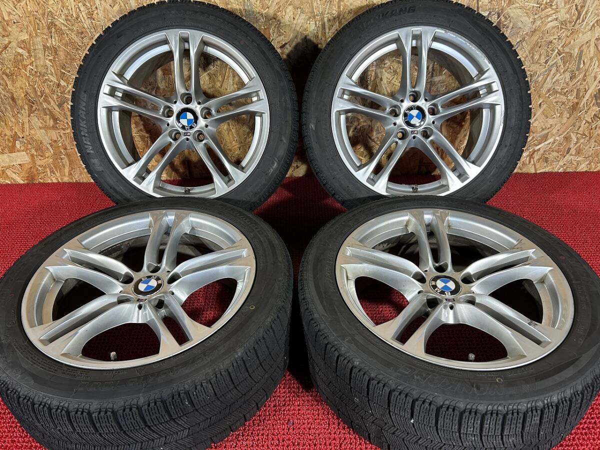 BMW оригинальный  M спорт  диск   18×8J +30  зимняя резина  комплект   BMW 5 серия   продажа !!