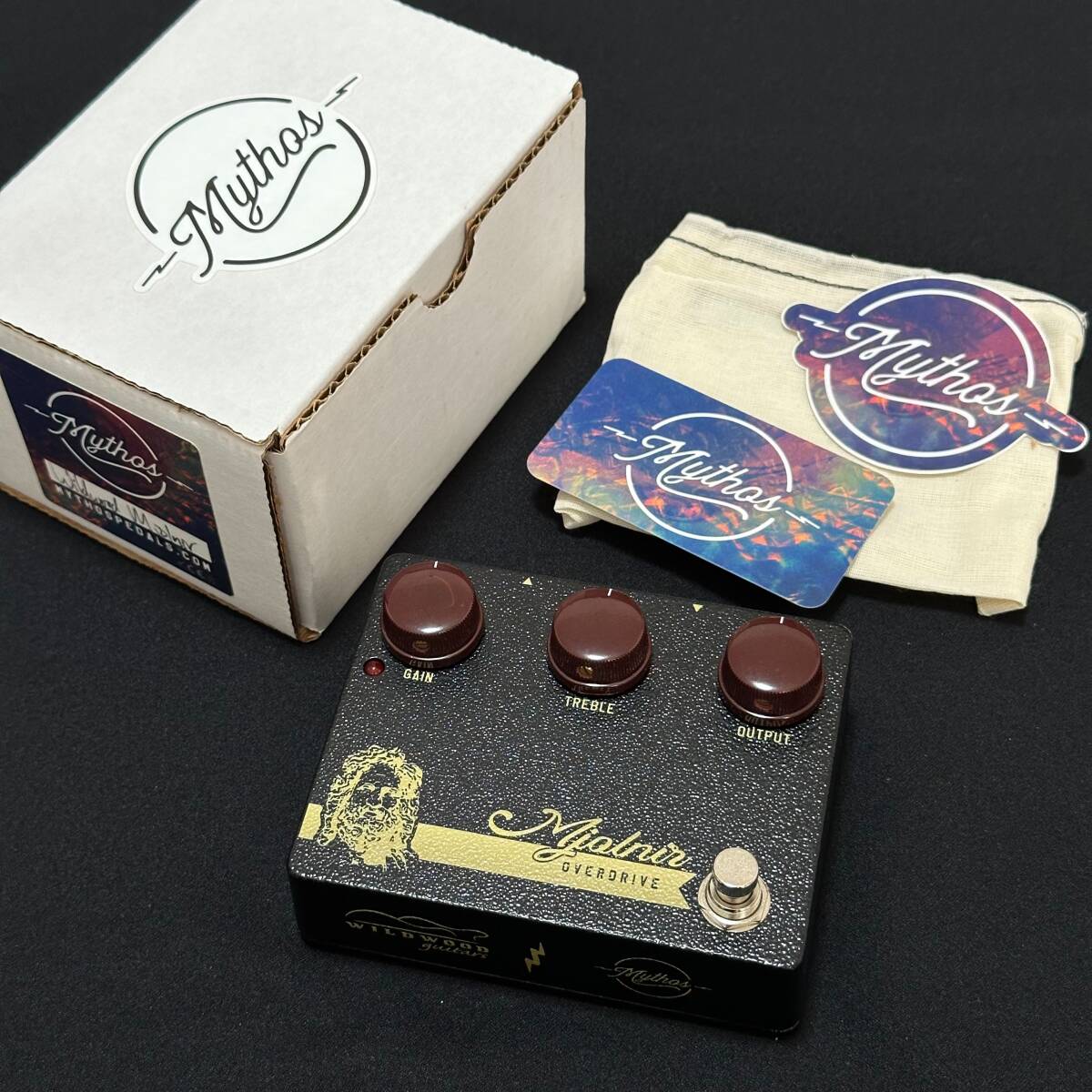 ★1  йен  старт ★ Япония  еще не выпущен в продажу  ★ Mythos Pedals Mjolnir (Wildwood Guitars Limited) ... педаль  KLON CENTAUR кузов  ... кузов