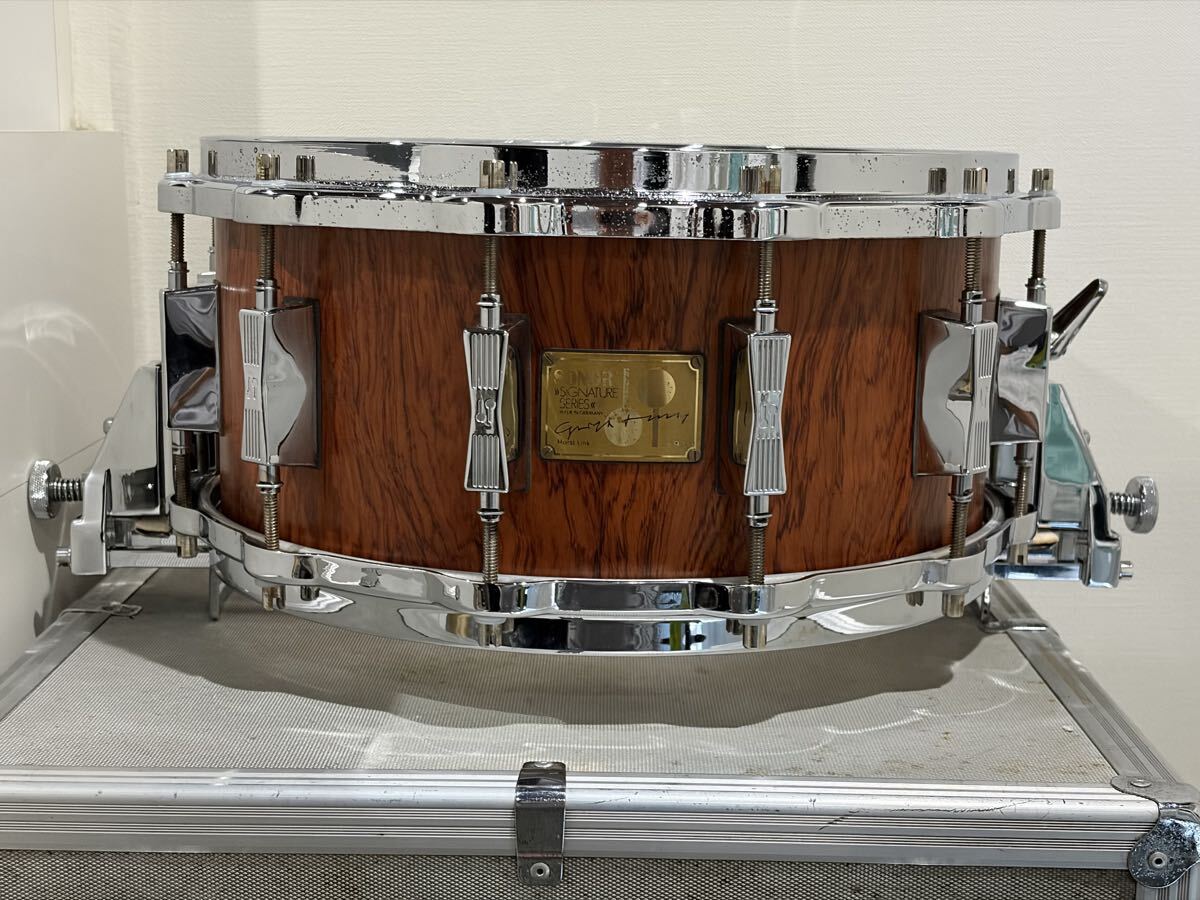 【 редкий 】SONOR Signature ... барабан   ... light  shell  14×6.5