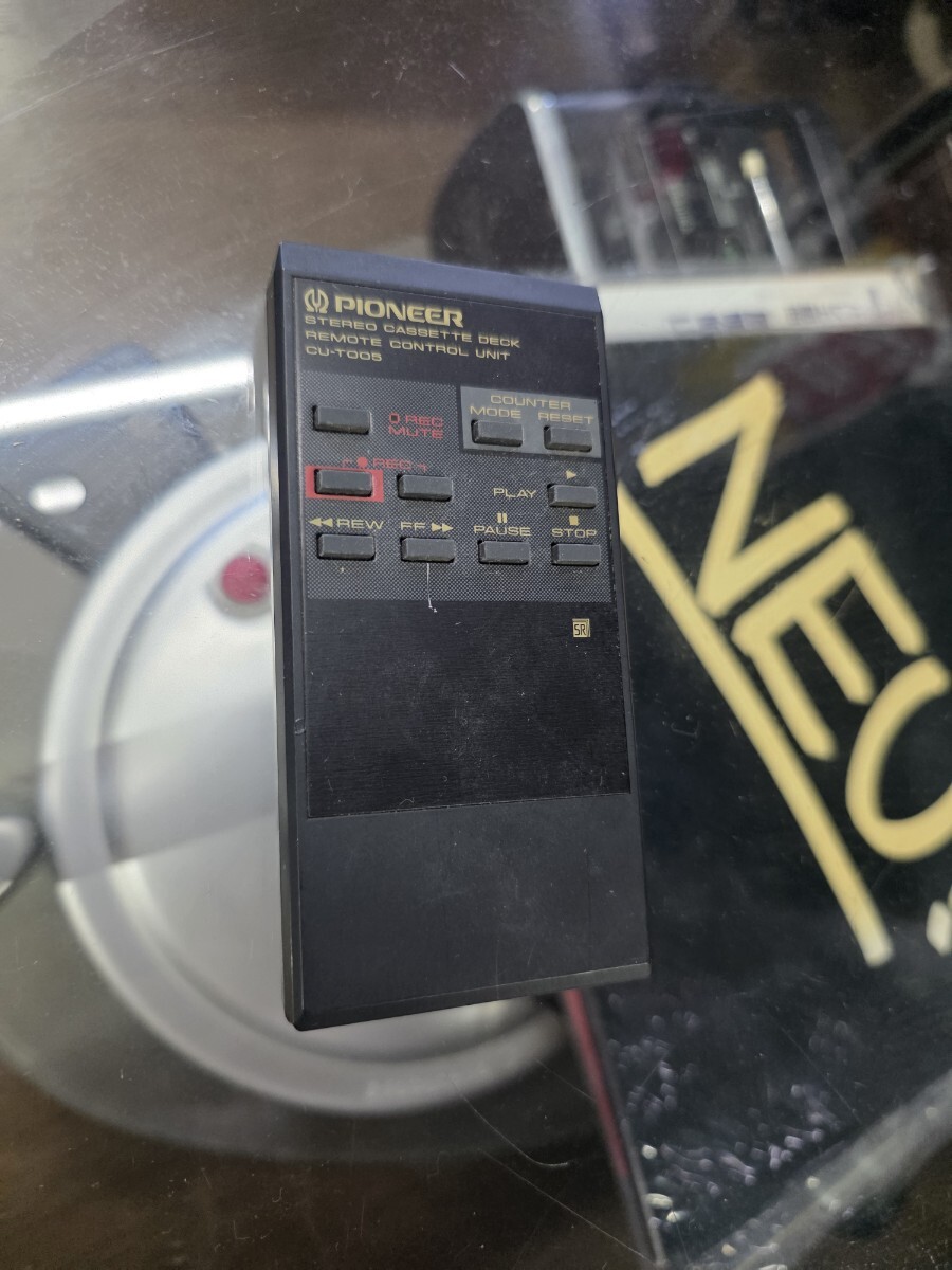 Pioneer  Pioner  CU-T005  Пульт ДУ   редко встречающийся   редко встречающийся  Пульт ДУ    блиц-цена