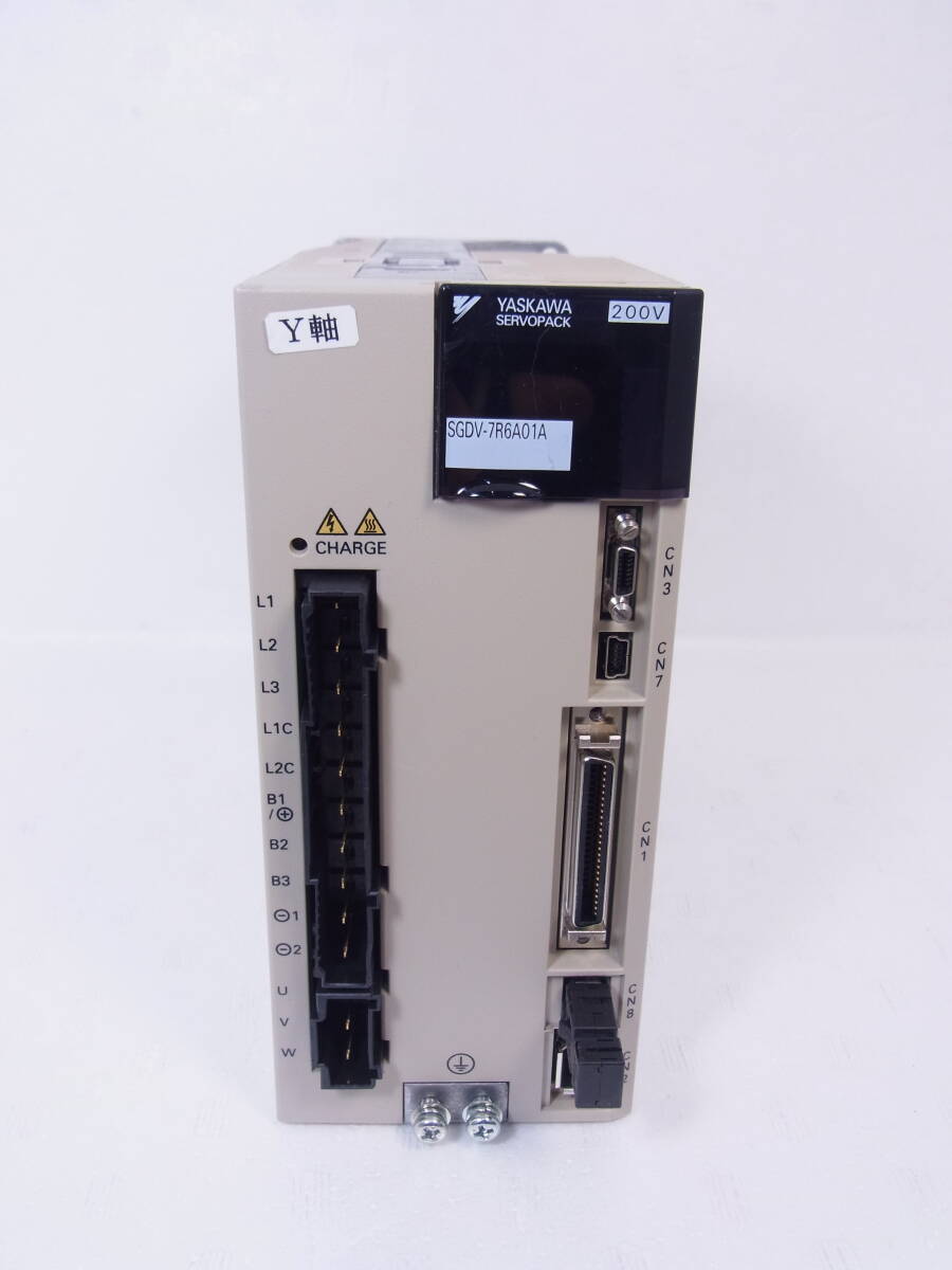 YASKAWA ... электротехническое оборудование  SGDV-7R6A01A ... сухой ...  контрольный   номер ：RH-2118