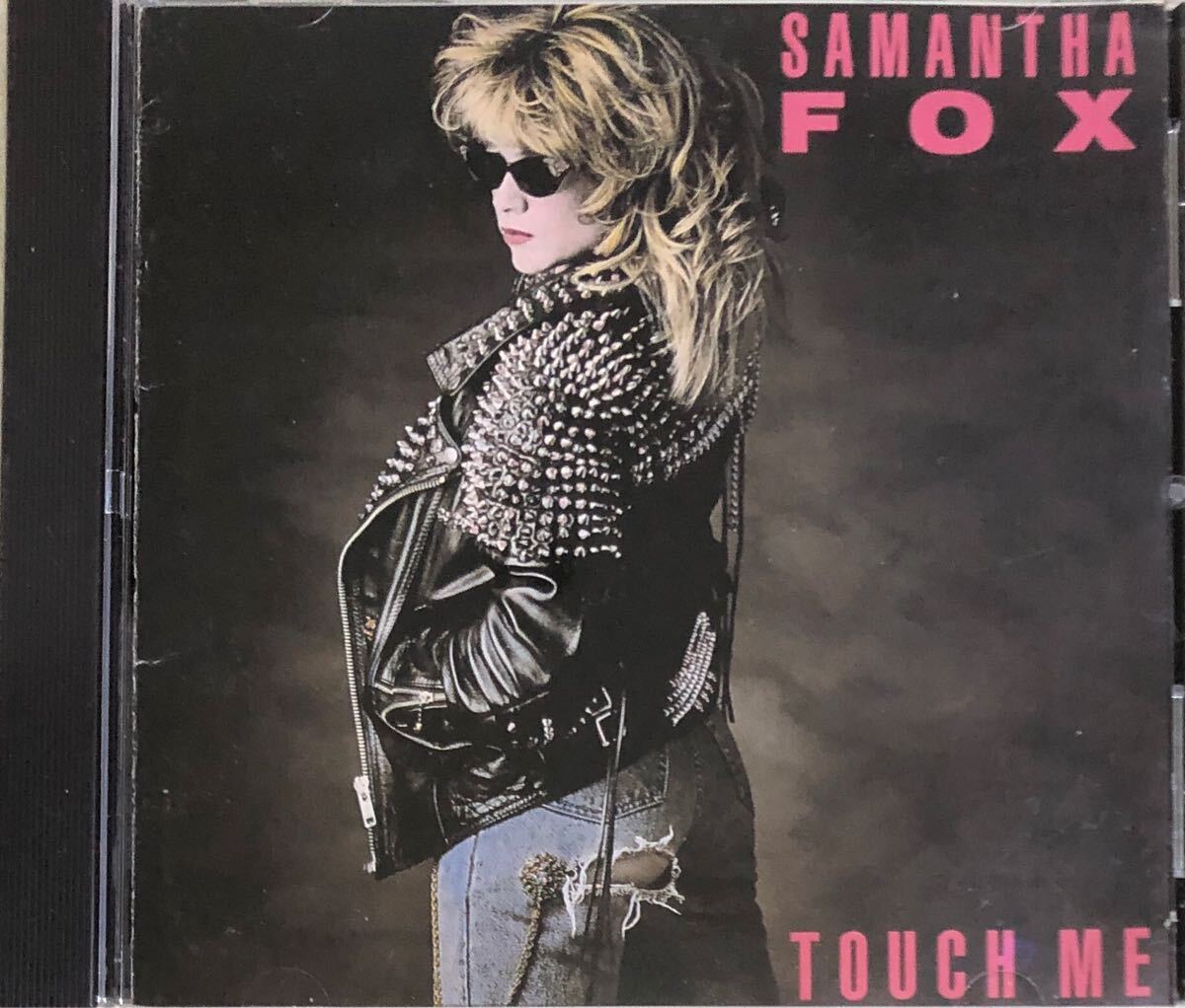японское издание  CD Samantha Fox Touch Me Jive 32XB-115 ...  FOX  /  прикосновение   ... 1986  хит    Токио  ...