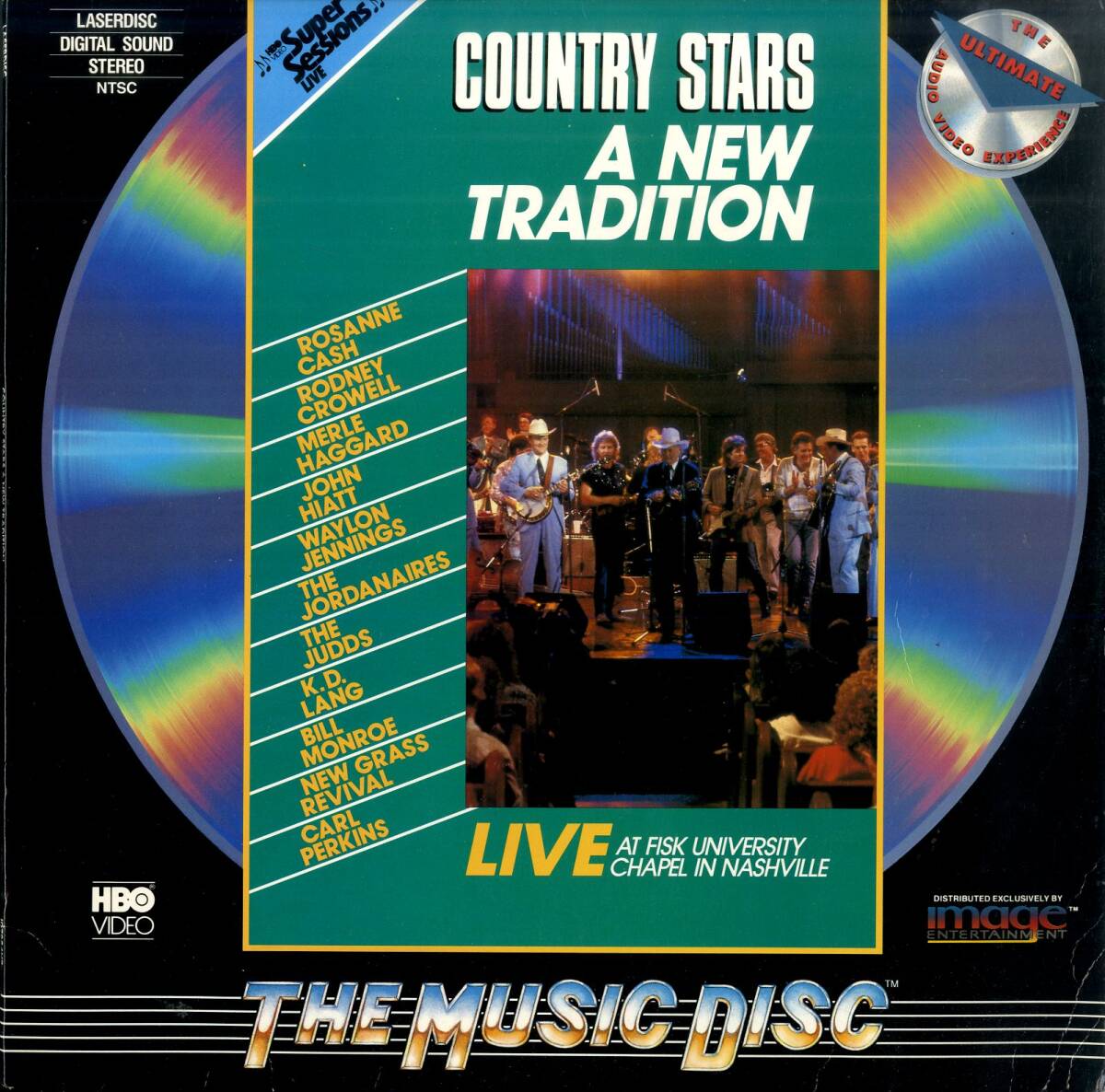 B00210933/LD/ROSANNE CASH/RODNEY CROWELL/NERLE HAGGARD...   「Country Stars (A New Tradition)」