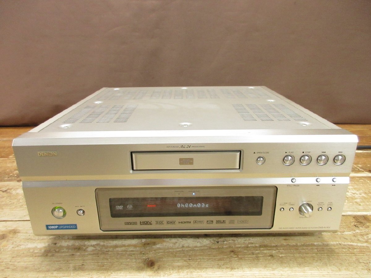 【YB-8024】 товар в хорошем состоянии  DENON  Denon  / DENON  CD/SACD/DVD... плеер   DVD-A1XV 0 5 лет   пр-во    проверка включения произведена   Токио  передача в руки ...【1000  йен   рынок 】