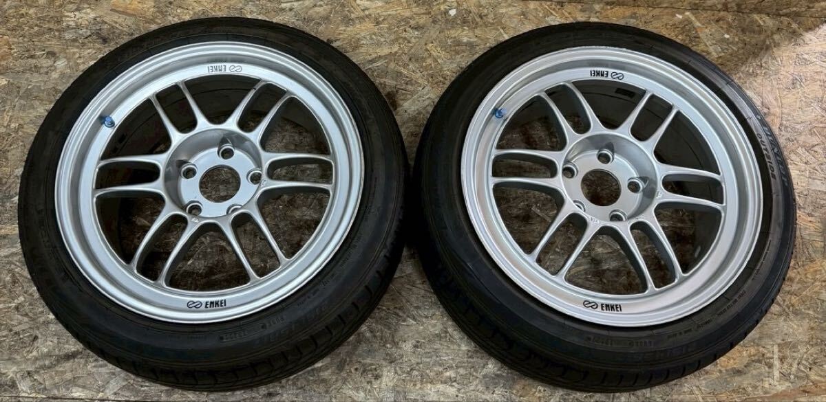 【 редко встречающийся ！】ENKEI ... RPF1 17 дюймов  8.5J +40 PCD114.3 5H ５ отверстие   Civic   Integra   Silvia   Skyline   altezza   RX-8