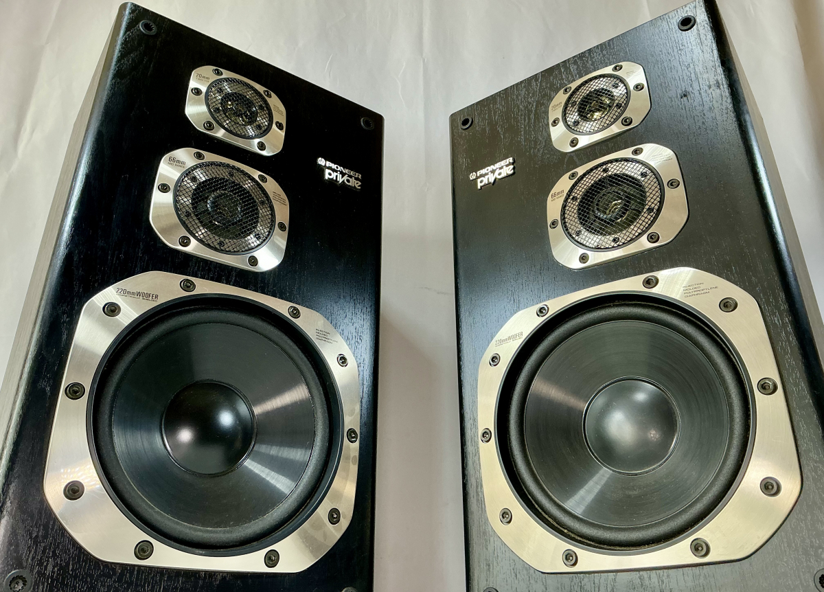 49T『S-X530V』Pioneer ３WAY динамик   левый  правый  пара   Pioner   аудио аппаратура