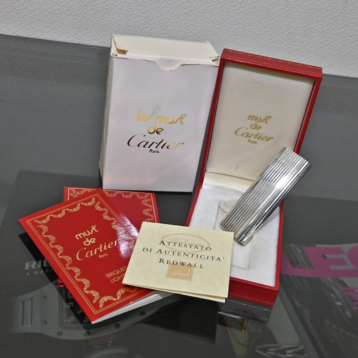 ...　Cartier　...　  серебристый 　 винтажный  　 старая вещь  　...