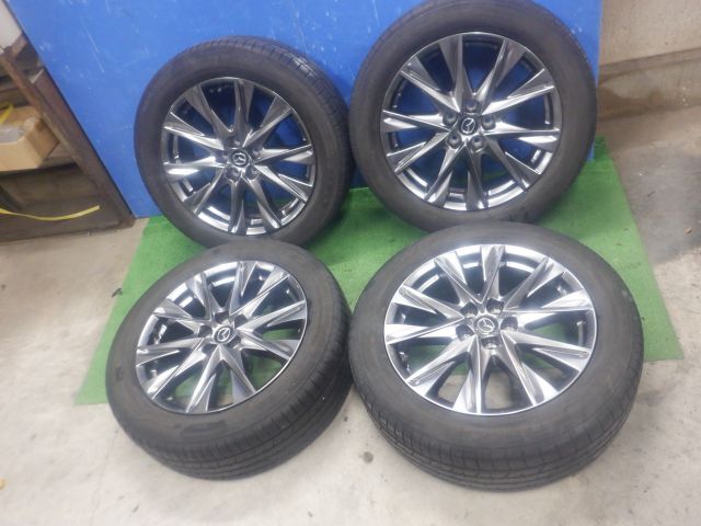 ★CX-5 KF2P ... режим ★ 4 штуки  ...  pro ... 225/40R18  Mazda   оригинальный   аллюминий  114.3 5H 67mm 19 дюймов  7J +45