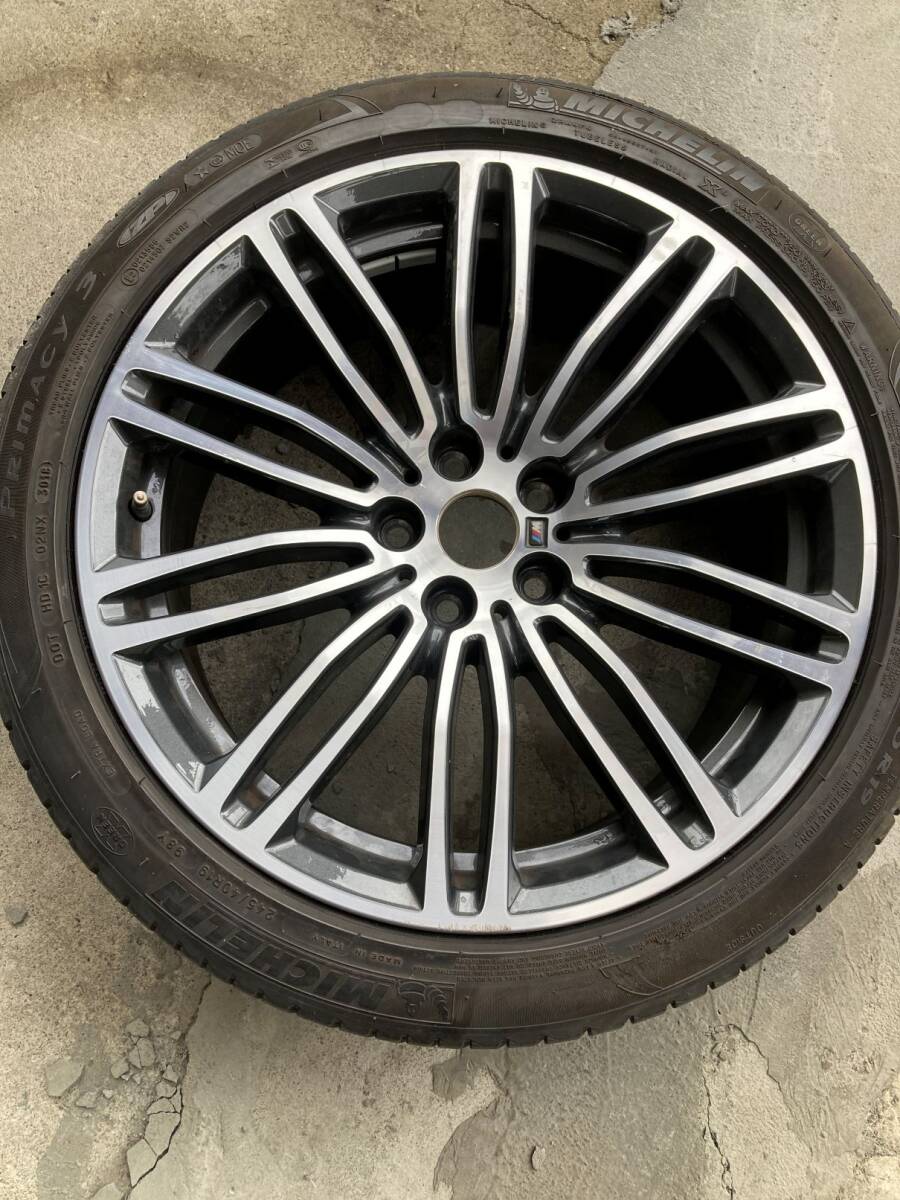 BM43　BMW G30 5 серия 　M спорт 　 диск  　7855085　8J×19H2　ET30　 шина 　 MICHELIN 　245/40R19　 1шт.