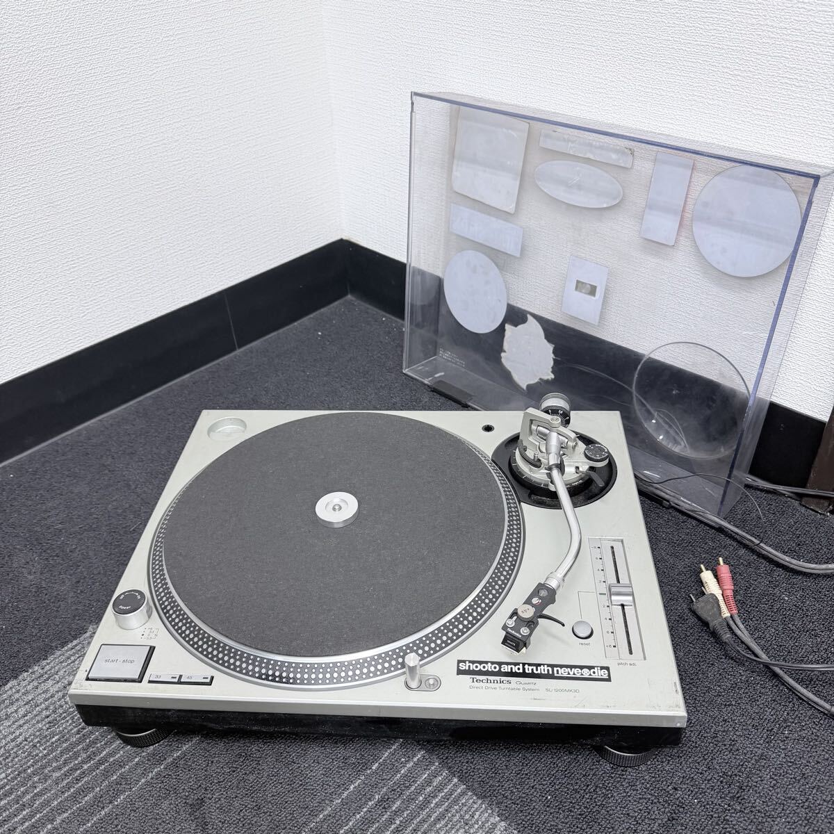 1  йен 〜 3F Technics SL-1200MK3D  проигрыватель пластинок   Technics  DIRECT DRIVE  проигрыватель пластинок   аудио аппаратура    винтаж   на работоспособность не проверялось  37