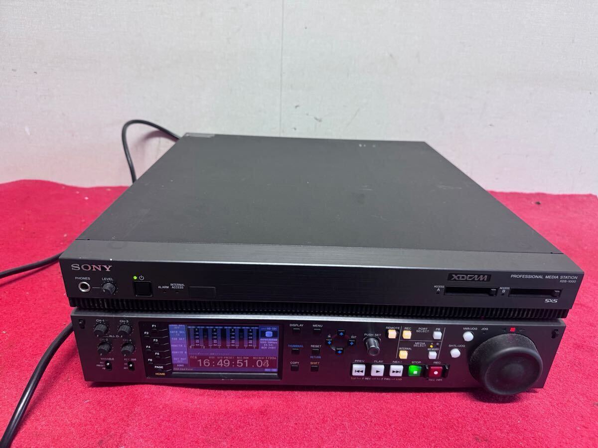 1SONY  Sony XDS-1000 XDCAM  professional   медиа   Station   товар в состоянии "как есть"