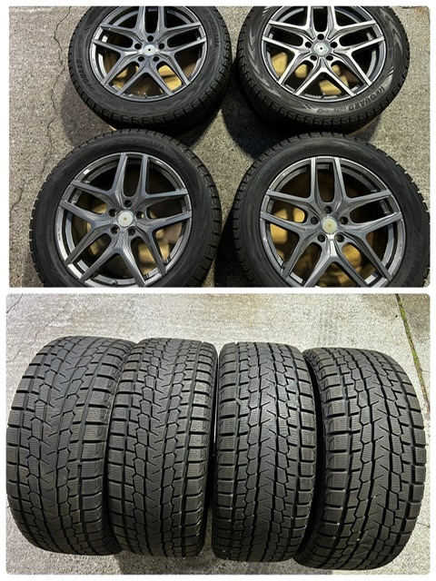 【 доставка бесплатно 】OZ дизайн  PCD120 8.5Jｘ20 ET45 275/50R20  YOKOHAMA   шина   лед   защита  G075 19 год выпуска   подержанный товар  4 штуки  комплект   ... ...