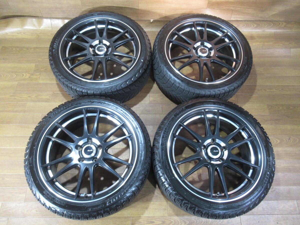 Advanti VIGOROSO N948 18 дюймов  алюминиевый диск + зимняя резина  4 штуки  18x7.5j+50 5H-112 225/40R18 VW гольф  7/...A3/...