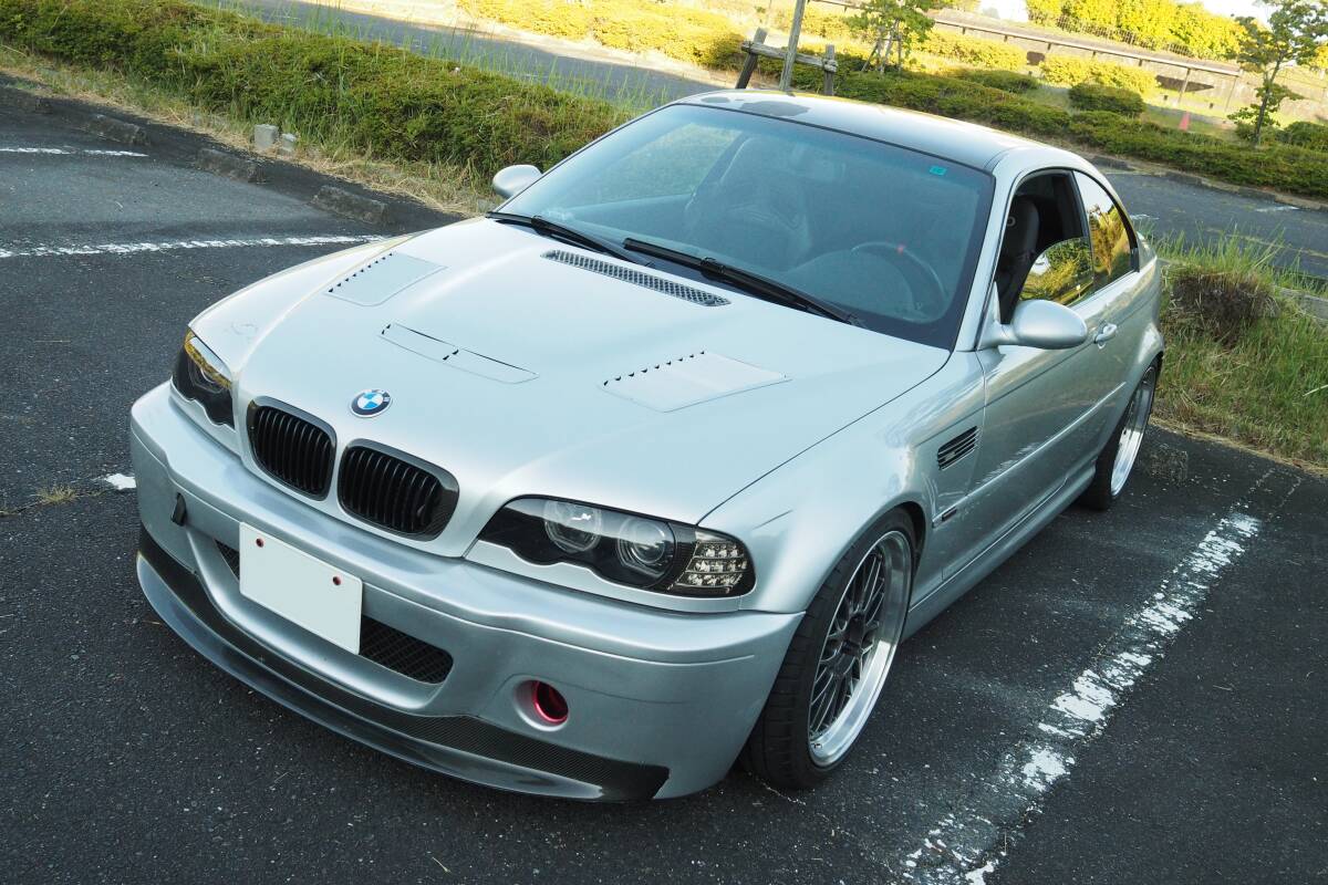 ★BMW E46 M3  левый H MT CSL...  техосмотр 2 год   редкий  Запчасти  и др.  реконструкция   большое количество ( карбон  крыша  *   багажник   *   внутренняя часть   панель ,BBS LM , Recaro ,...,DIXIS)