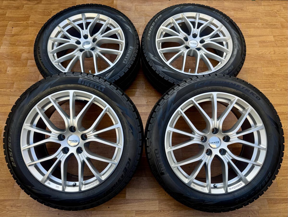R-FORGED LEVTS 18 дюймов   алюминиевый диск ＆ PIRELLI 235/50R18  4 штуки  комплект  ★ Harrier   Alphard   Vellfire   Estima