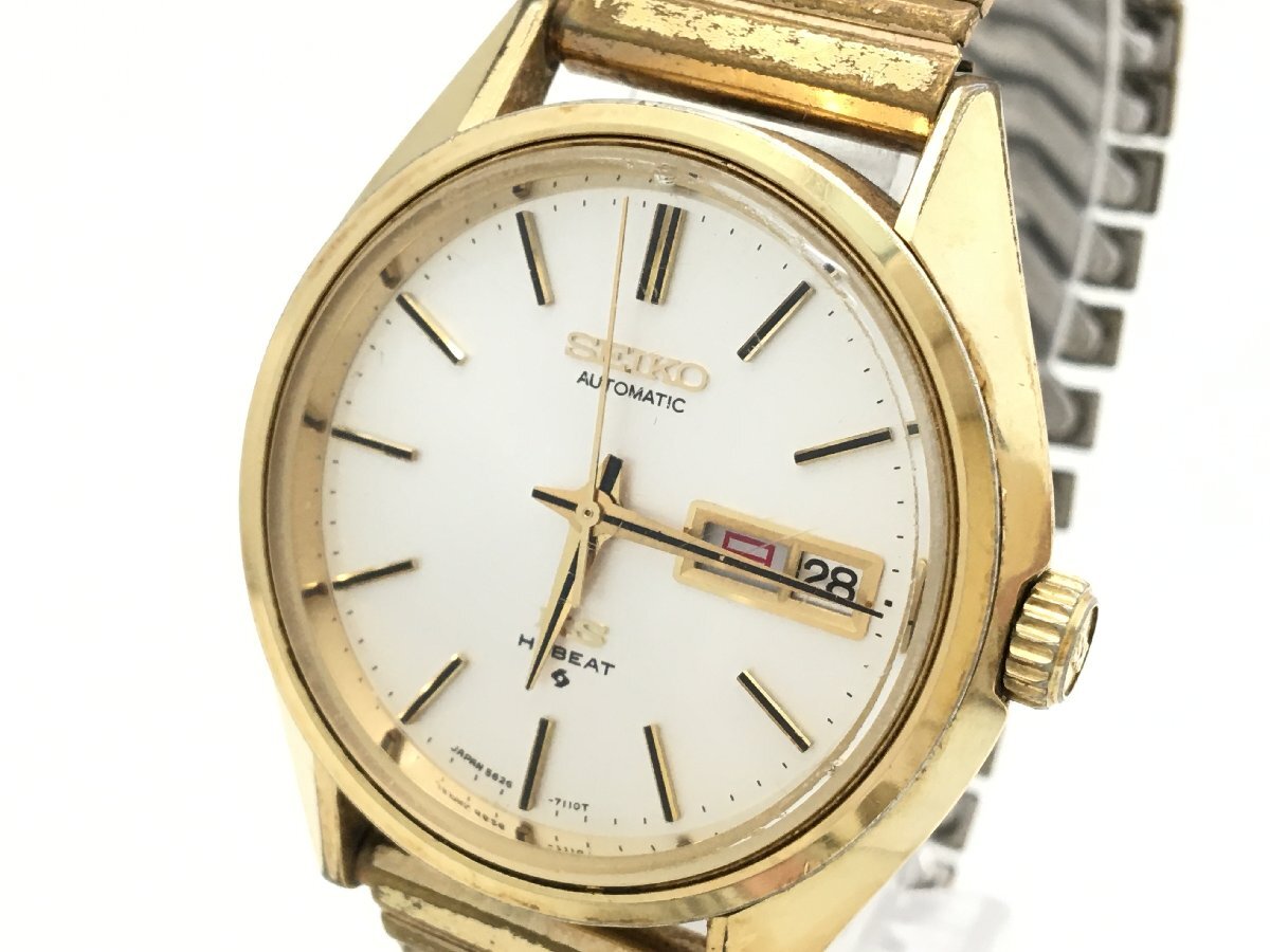 KING SEIKO ...  Seiko   KS HI-BEAT「5626-7111」 день   день  ... AT /  автоматически  скручивание    наручные часы   на работоспособность не проверялось   передача в текущем состоянии   подержанный товар 【UW040393】▲