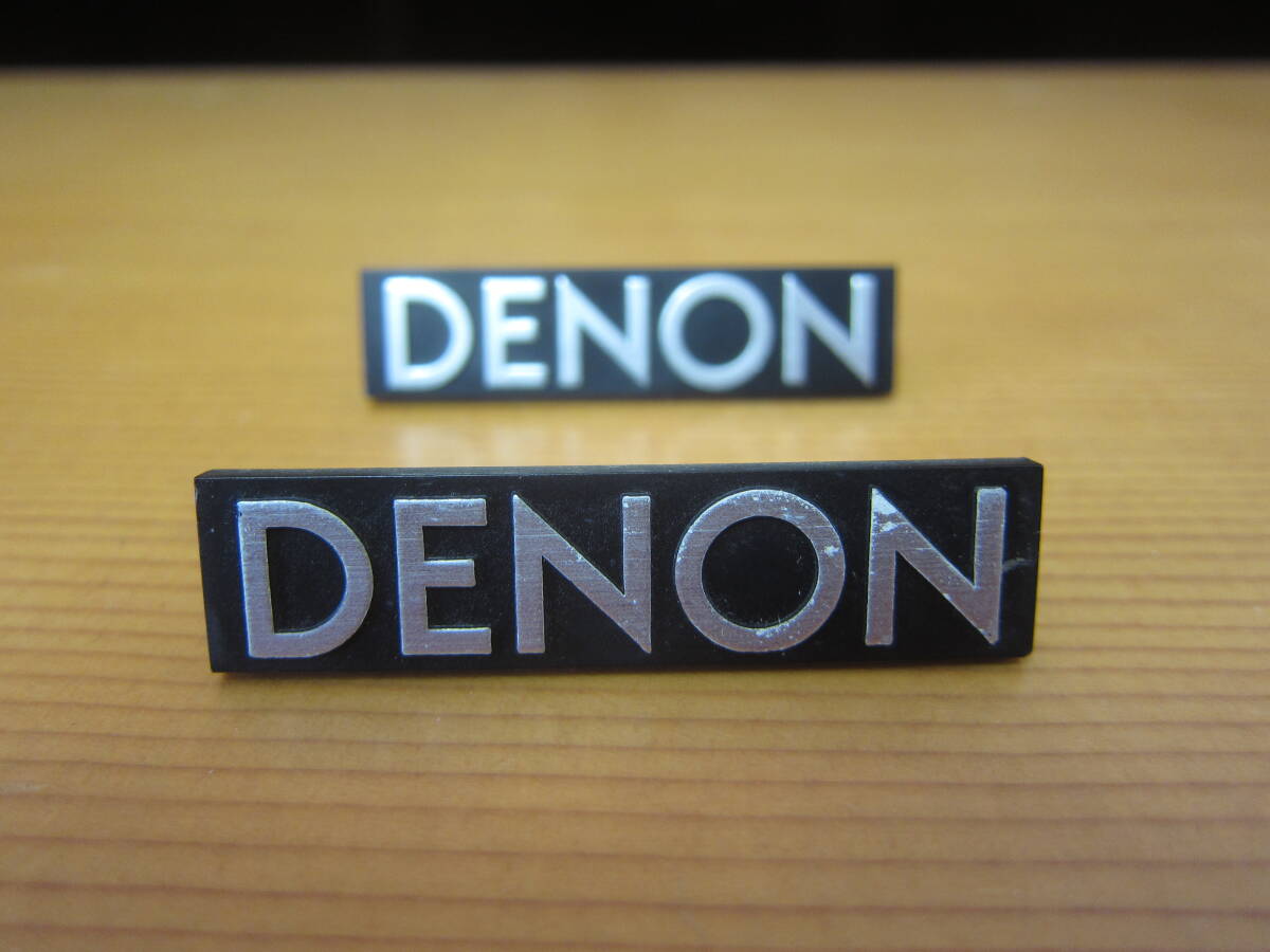 DENON　　 динамик 　　 эмблема 　　4.5cm 　　　２ штука
