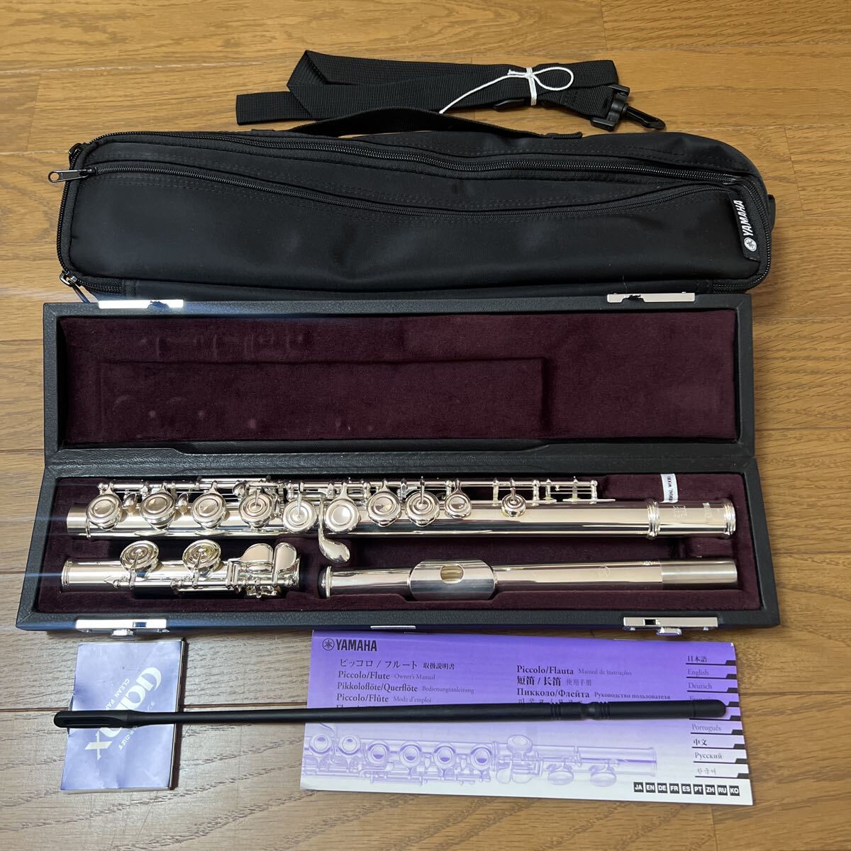 YAMAHA флейта YFL212  флейта   YAMAHA   труба   музыкальный инструмент  ...