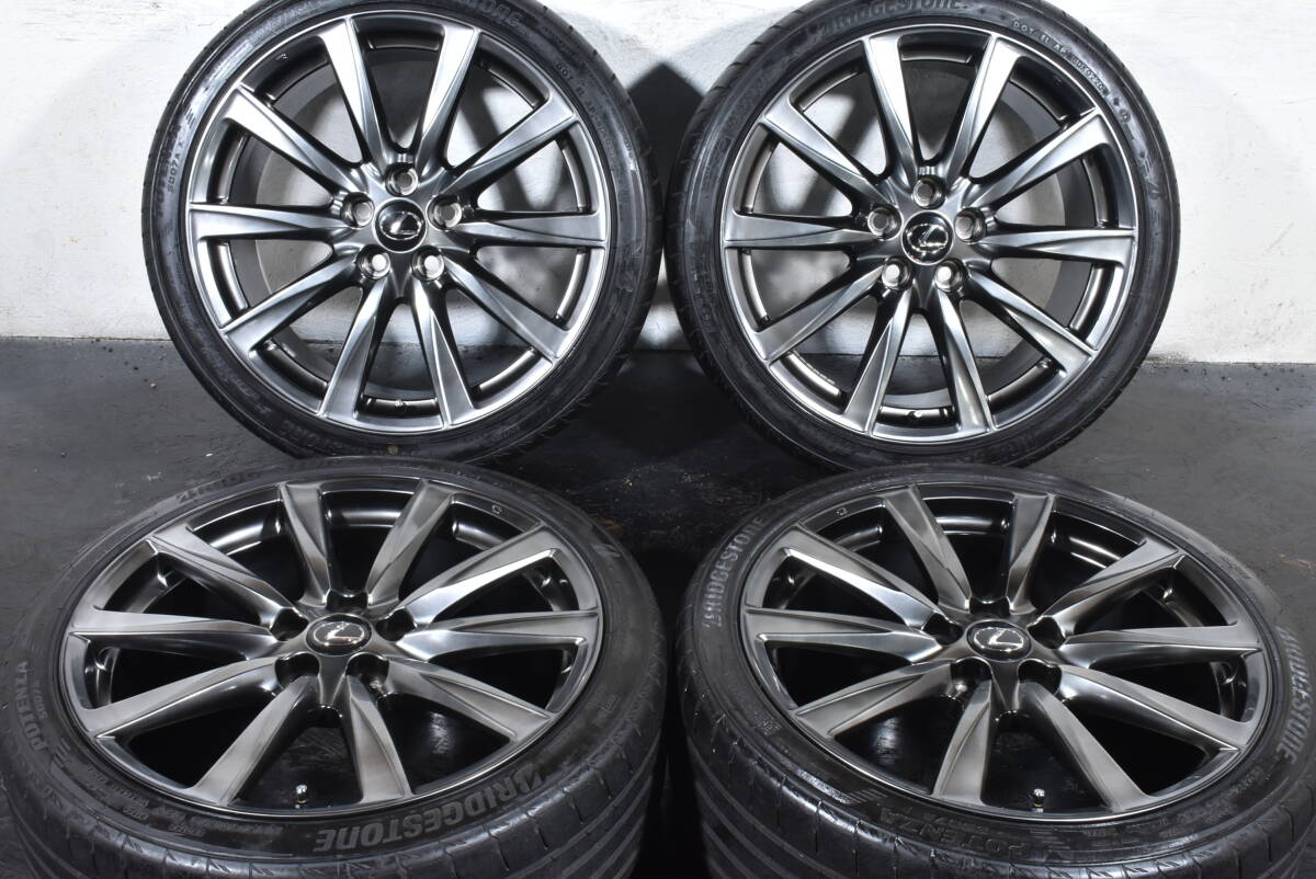 ☆ Lexus IS-F  оригинальный  19 дюймов ☆BBS пр-во  ☆PCD114.3 8J +45 9J +55☆ Brigestone  ... S007A☆225/40R19 255/35R19☆ Crown   Mark - X ☆