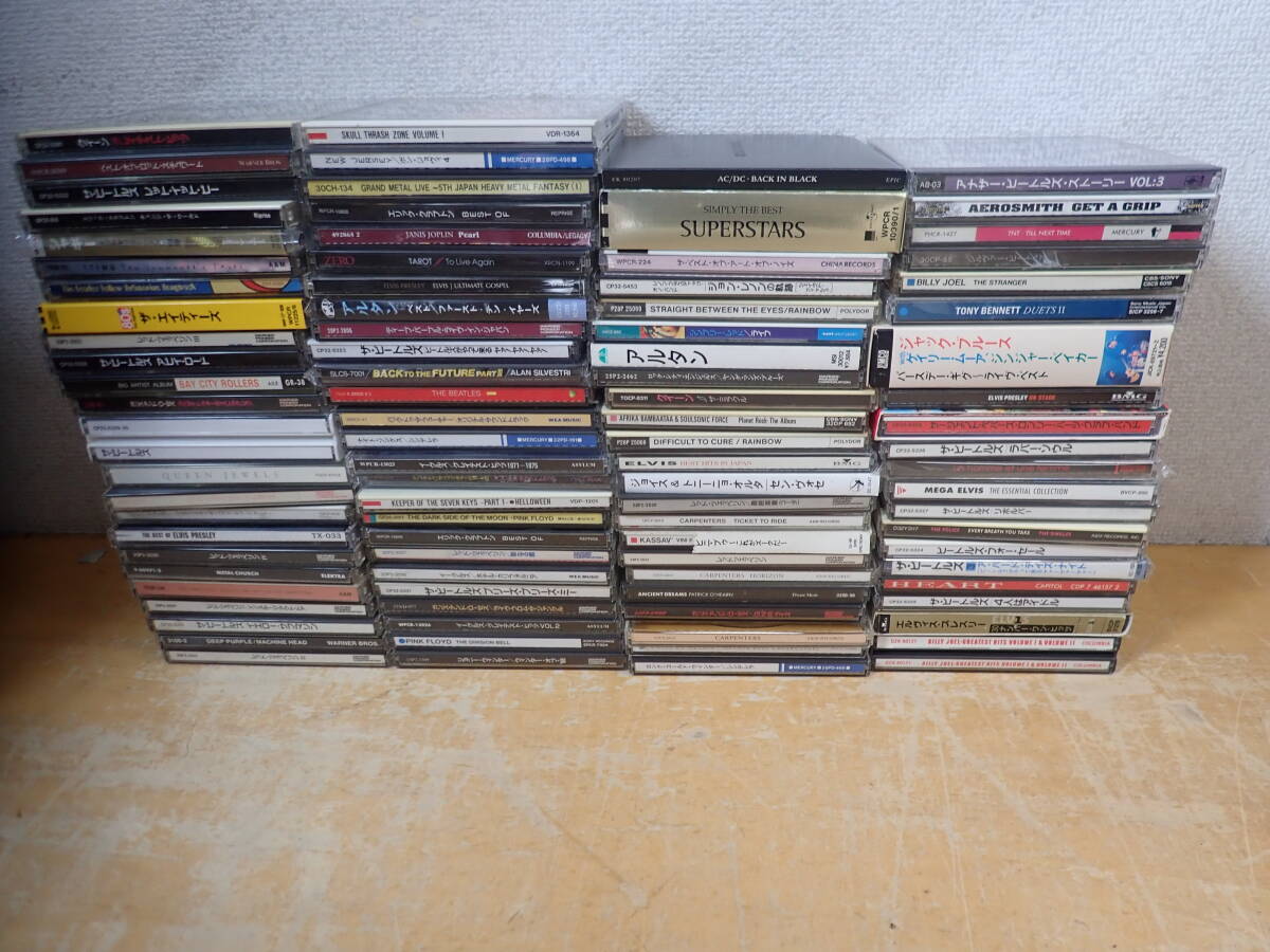 j⑫a　 большое количество ◆ западная музыка　  CD　 вместе 94 шт.  комплект  　 хард-рок  /RAINBOW/ красный  Zeppelin / Битлз  / Pink Floyd / Eagles /QUEEN