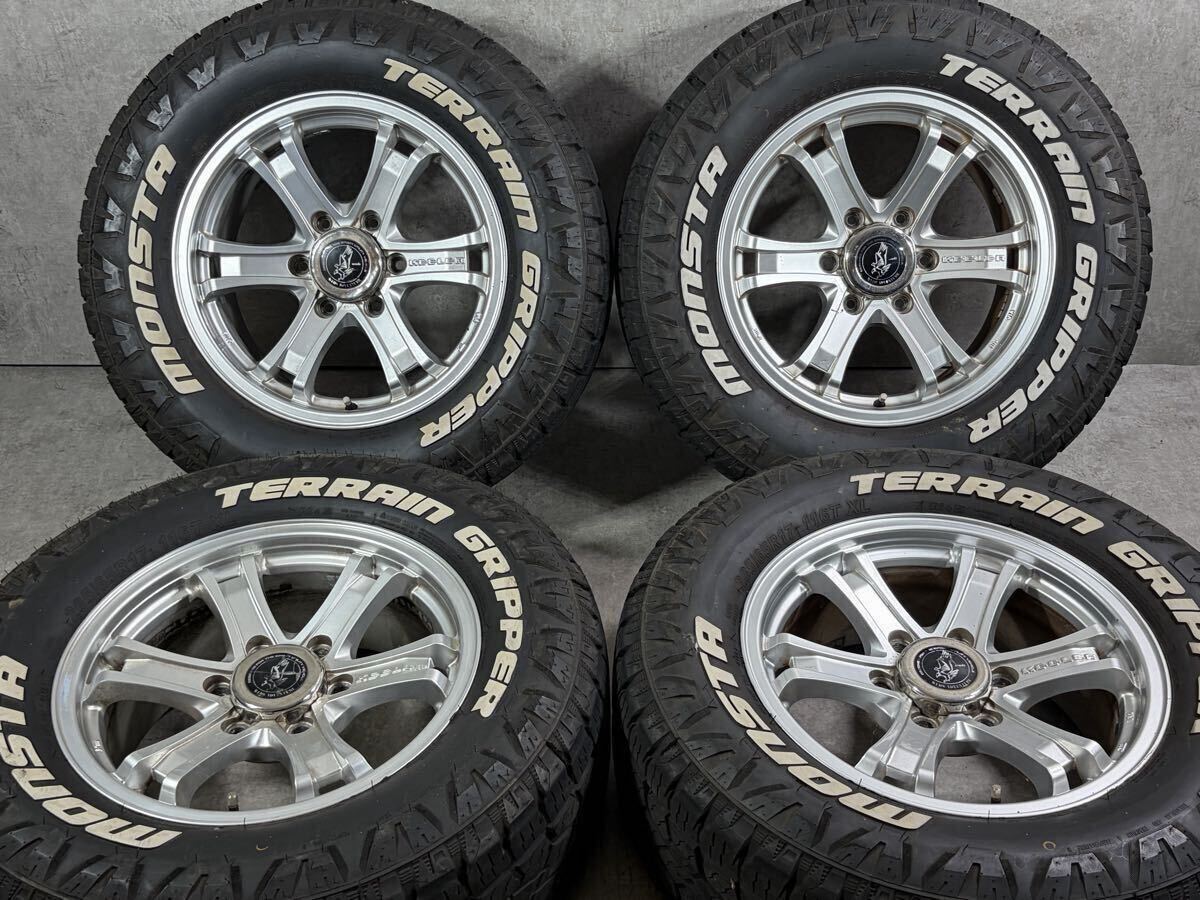 ★ custom ... ！★ WEDS  Weds   ключ ... ... 17in 7.5j +25 PCD139.7 ... звезда   265/65R17  Land Cruiser  Prado   белый ...