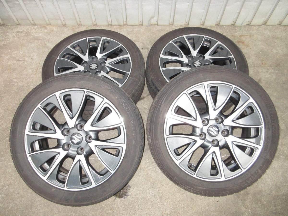 ※ частное лицо  дом   отправка   невозможно   Suzuki  SX4 S-CROSS  оригинальный  17 дюймов   шина  диск    4 штуки  17×6.5J +50 5H TOYO 205/50 R17  подержанный товар  （K