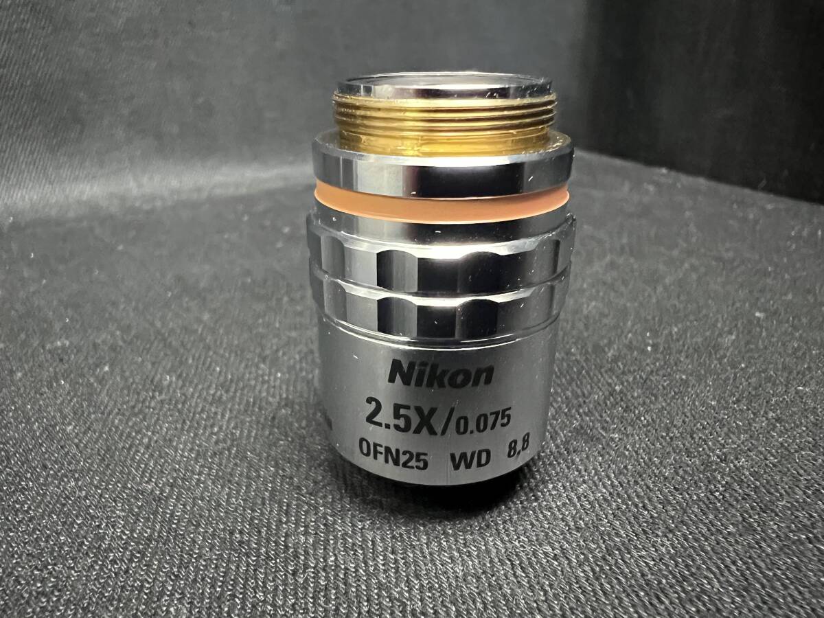 Nikon микроскоп  оптика  　2.5X