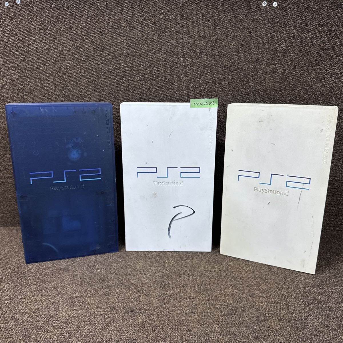 MYG-6308  очень дешево  ... SONY PlayStation2 SCPH-37000 SCPH-55000 GT  3 шт   включение питания  ,  Электропитание OK  продажа   PS2  продаю как нерабочий