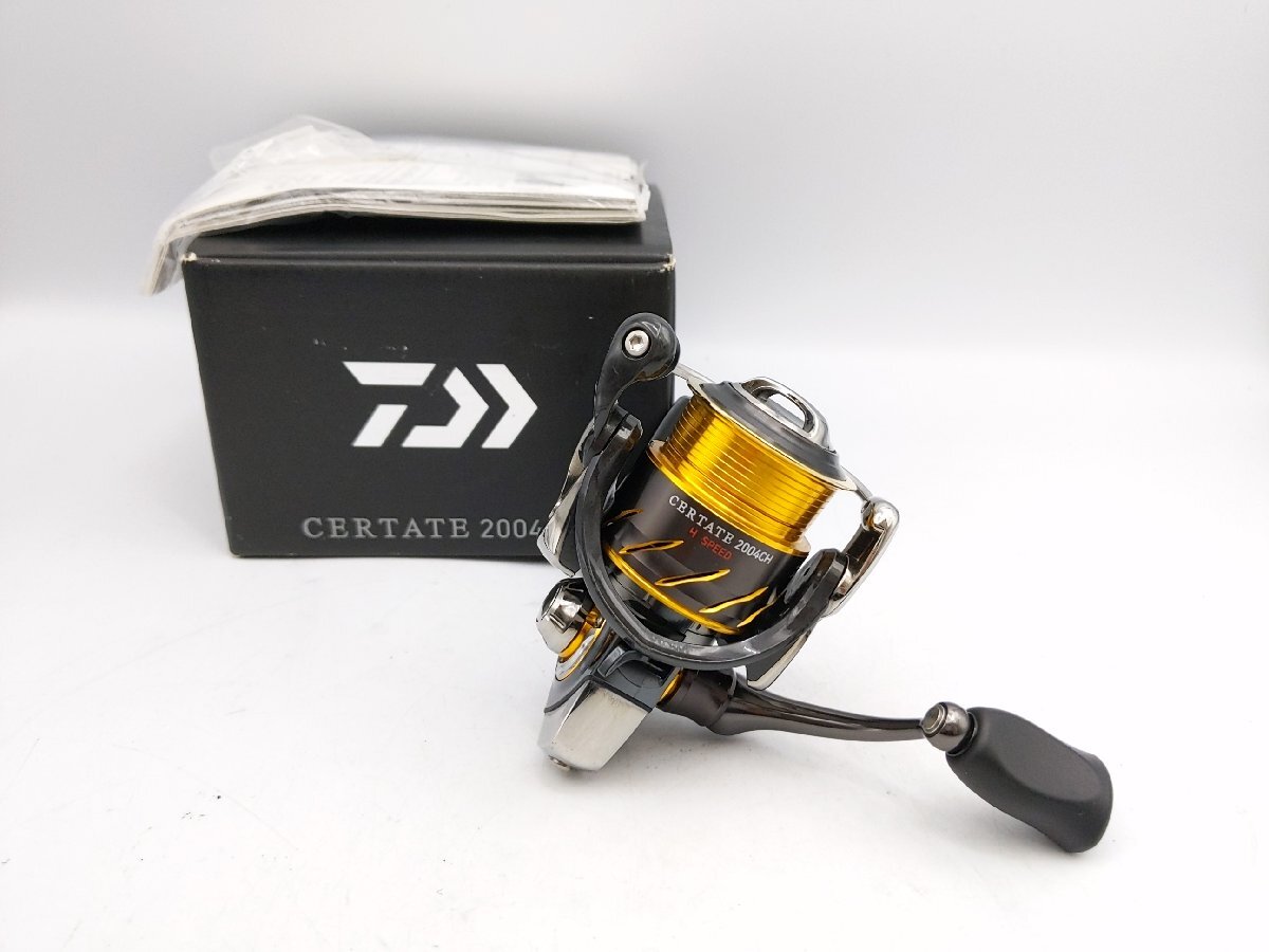 ( труба  39778) товар в хорошем состоянии   Daiwa  13  certate  2004CH  высокая скорость    катушка для спиннинга