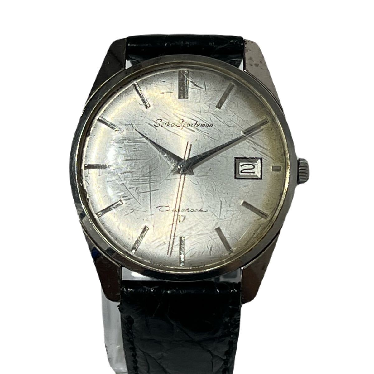 △sk-323 SEIKO  Seiko   Sportsman Calendar  спорт ... 882990 17 камень   с ручным заводом  работа   товар  S746-12