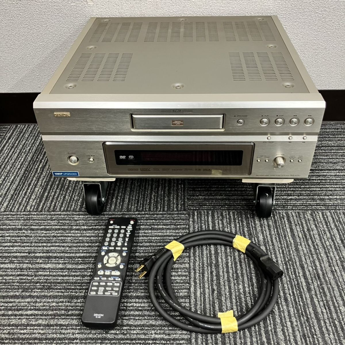 B217-KU1-18 DENON  Denon   DVD AUDIO-VIDEO SUPER AUDIO CD PLAYER DVD-A1XV  аудио   проверка включения произведена  FC