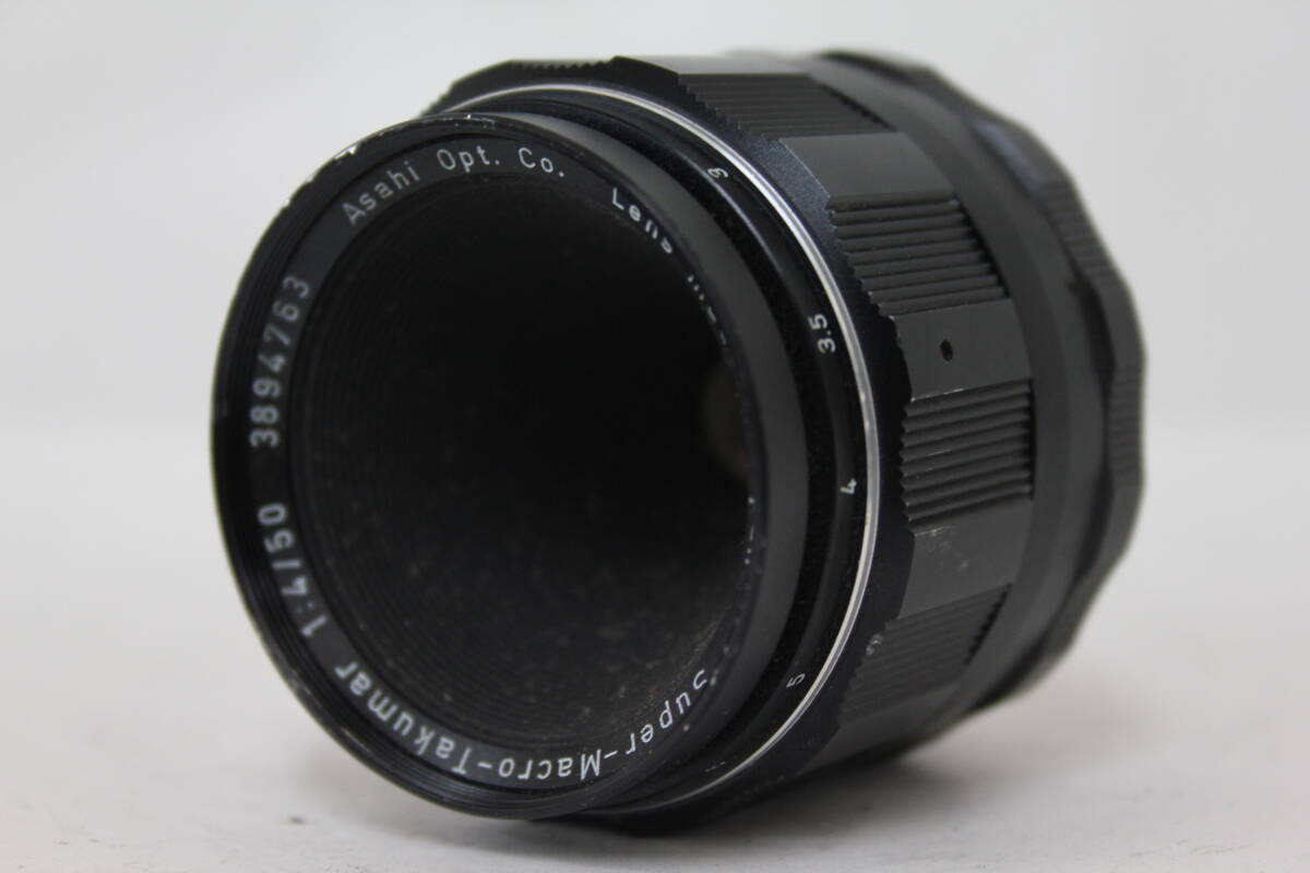 【 обстоятельства  есть  товар 】  Pentax  Pentax Super-Macro-Takumar 50mm F4 M42 крепление    оптика   M5655