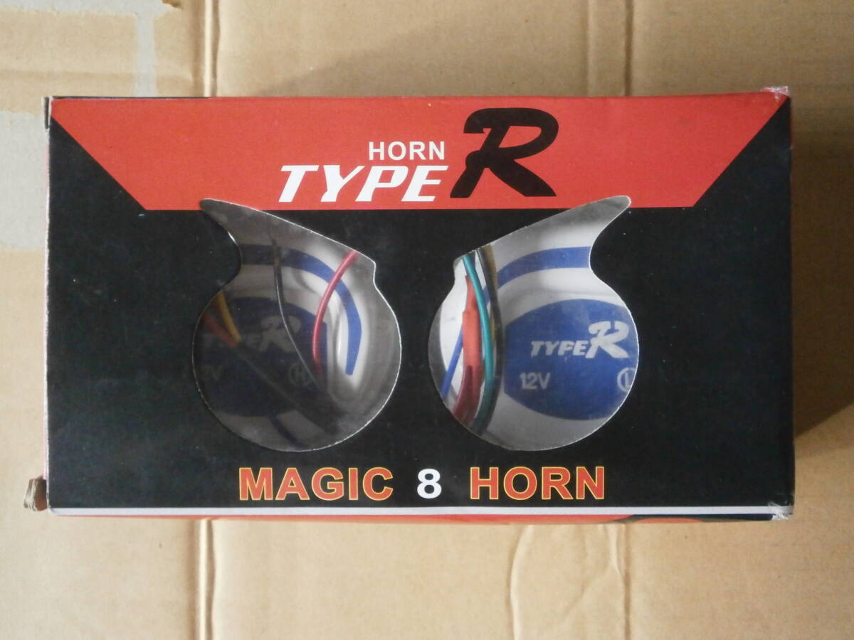 12V　 клаксон 　SNAIL HORN TYPE R MAGIC 8　... пр-во