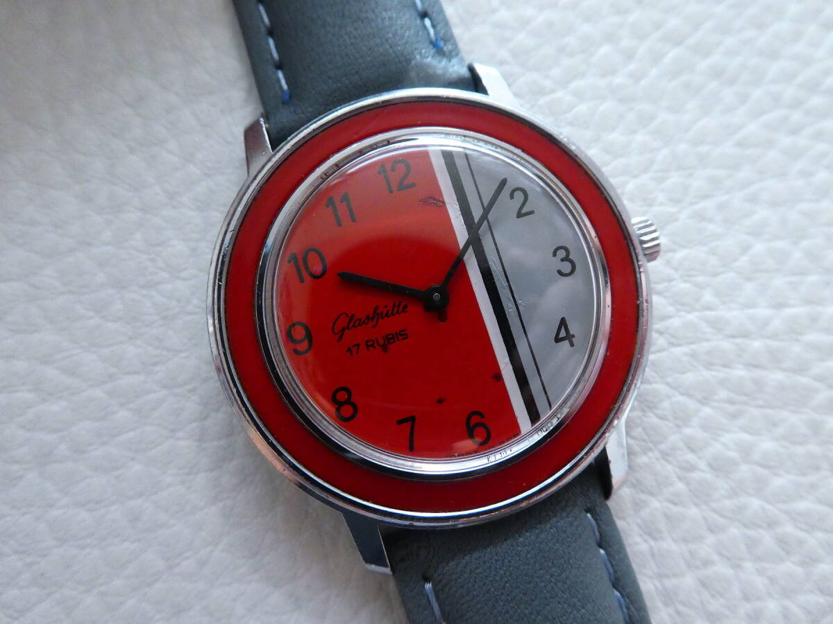 mw26◆◆... Glashutte  с ручным заводом cal.09-20  редкий  ...  антиквариат 　