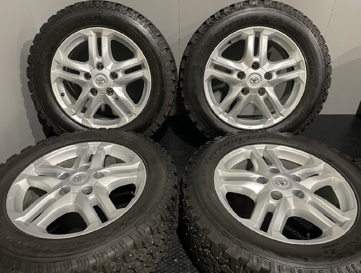 BF Goodrich All-Terrain T/A KO 285/55R20  спа ... шина   Toyota   Land Cruiser 200  оригинальные диски   20 дюймов  8.5J5HPCD150+60  кружка  pin   MTF005