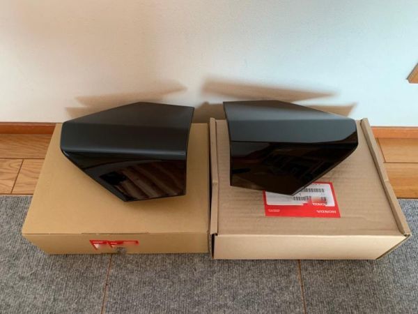 неиспользуемый   Хонда   оригинальный   Civic   тип R FK8  задний  ... спойлер   левый  правый  комплект    черный  ...  крыша  накладка