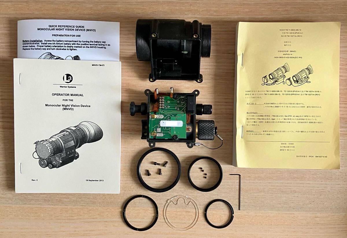 ... спецификации  PVS-14... (... Vision  CARSON L3 ELBIT ITT PHOTONIS ARGUS  изображение  ... ширина  труба   MX11769 10160 NOROTOS WILCOX)